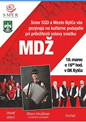 BYTČA  - OSLAVA MDŽ - PODUJATIA REGIÓN JAVORNÍKY