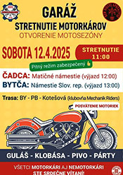 BYTČA - STRETNUTIE MOTORKÁROV - PODUJATIA REGIÓN JAVORNÍKY