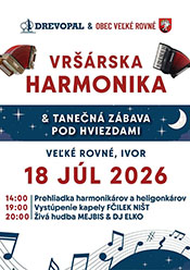 VEĽKÉ ROVNÉ - VRŠÁRSKA HARMONIKA - PODUJATIA VEĽKÉ ROVNÉ - REGIÓN JAVORNÍKY