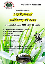 KAROLINKA - RAŤKOVSKÝ SNĚŽENKOVÝ PLES - PODUJATIA REGIÓN JAVORNÍKY