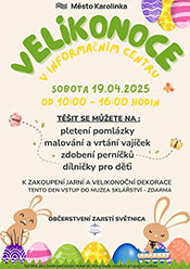 KAROLINKA - VELIKONOCE - PODUJATIA REGIÓN JAVORNÍKY